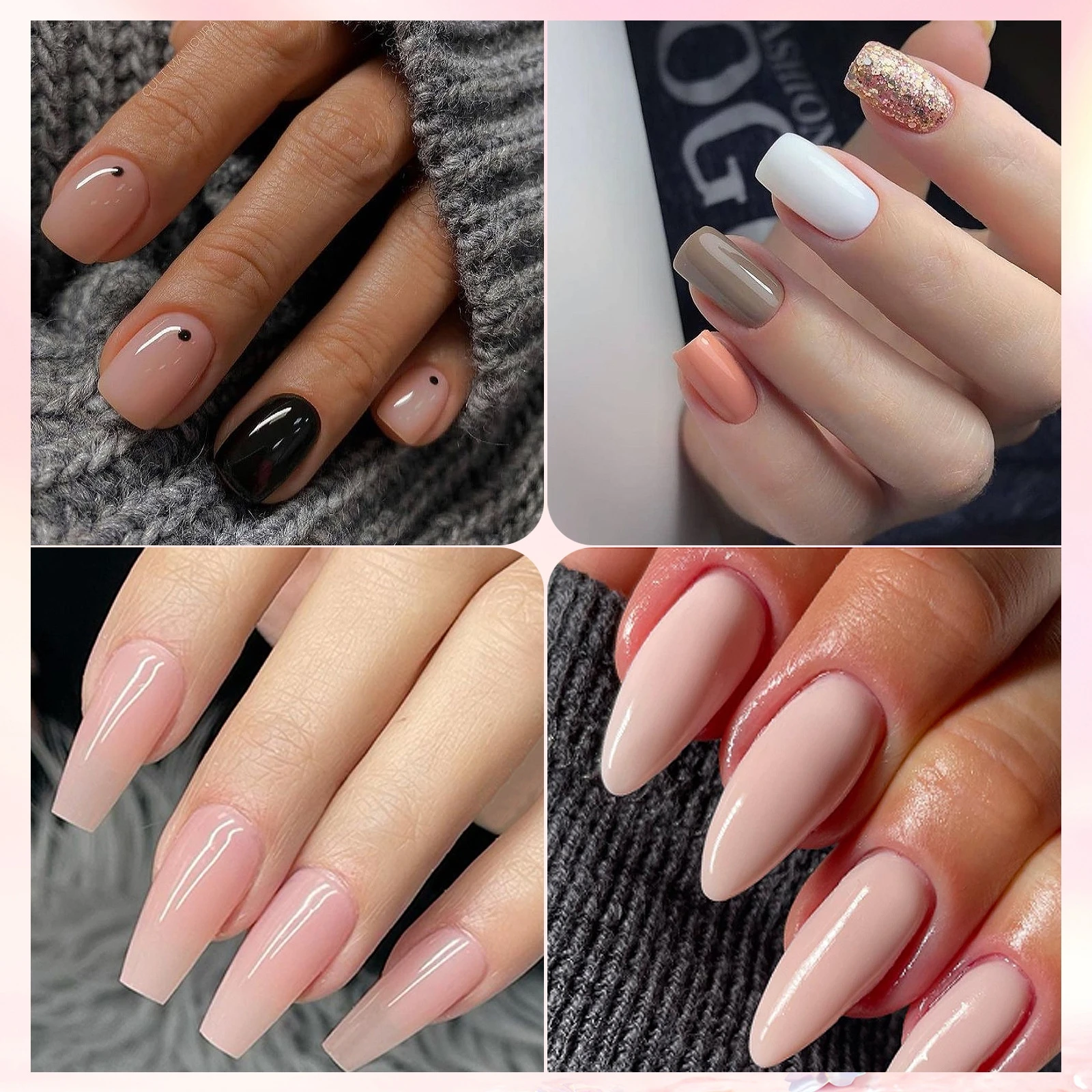 35-delige gelnagellakset voor beginners met UV-lamp en nagelboor LED-nagelkit met nagellamp voor thuismanicure