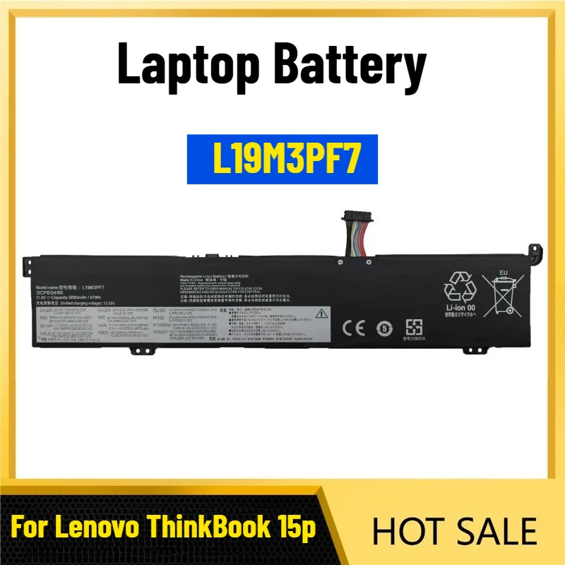 

Laptop Battery for Lenovo ThinkBook 15p IMH L19L3PF3 L19D3PD9 L19M3PF7