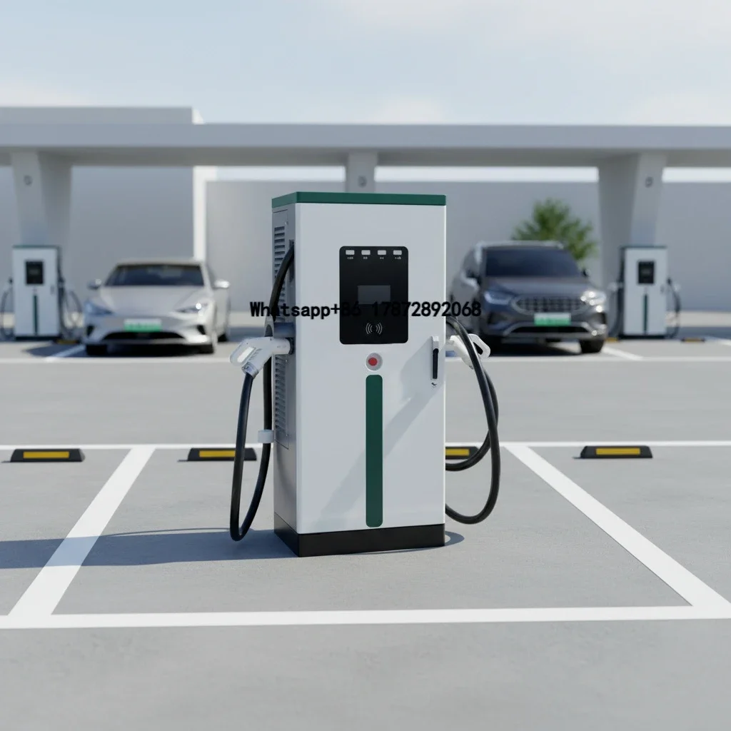 New DC Fast EV Charging Station Commercial GBT Charger with CCS2/CHAdeMO Interfaces and 250A Output