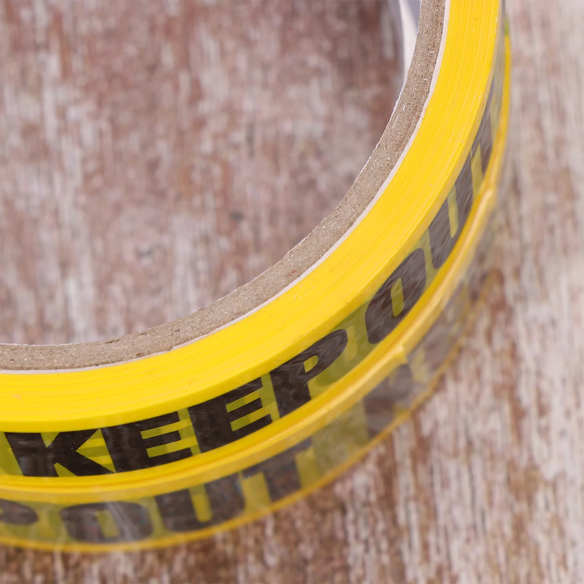 2pcs Warning Safety Yellow Black Barrier Tape Roll For Construction Road Works Inoperative Machinery Self Adhesive Sticker