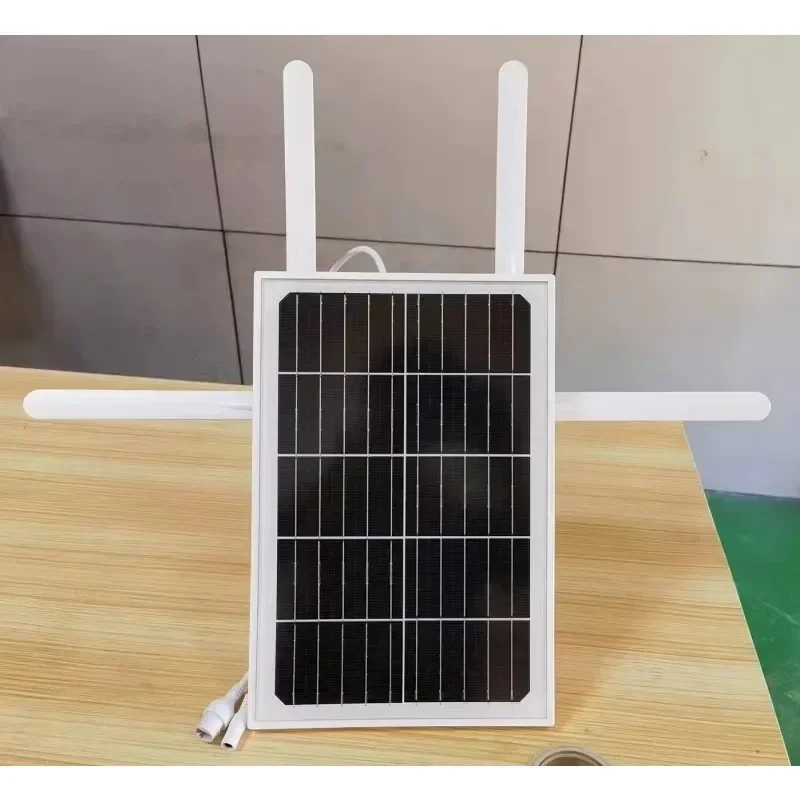 IP66 Waterproof Battery-Powered Solar Power 4G SIM Card Router 2.4G VPN Hotspots Wireless Modem Routers For Outdoor Camera