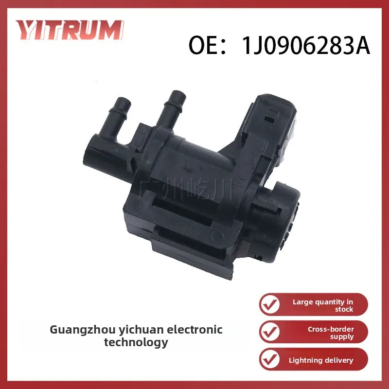 

VW Audi EVAP Purge Solenoid 1J0906283A, Vacuum Solenoid for VW Audi Engine