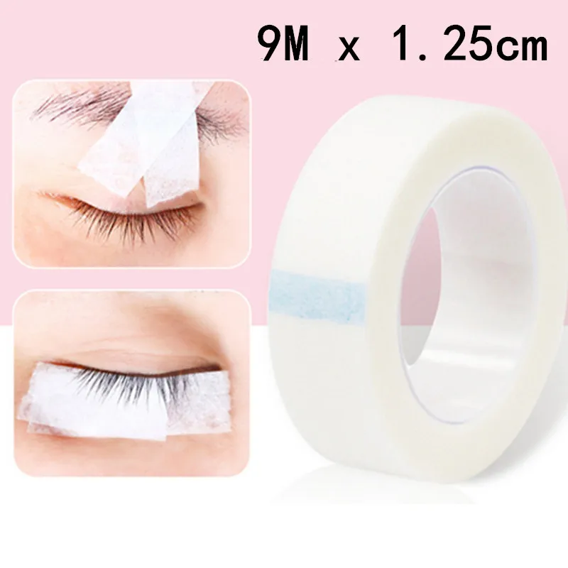 1/3/5Pcs Eyelash Extension Lint Free Eye Pads White Adhesive Micropore Tape Breathable Under Patch Non-woven Make Up Tools