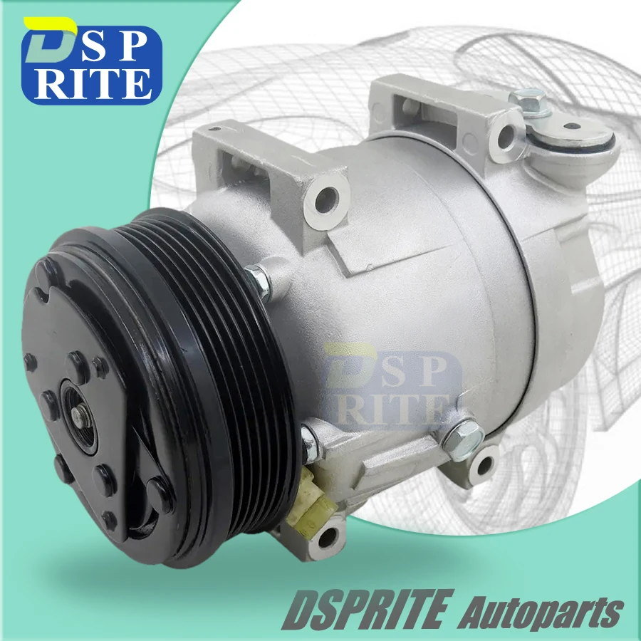 AC Compressor 1522238 for Chevrolet Aveo L4 1.6L 2004 2005 2006 2007 2008 1521525 95966588 96539389 96618810 95234615 1521526