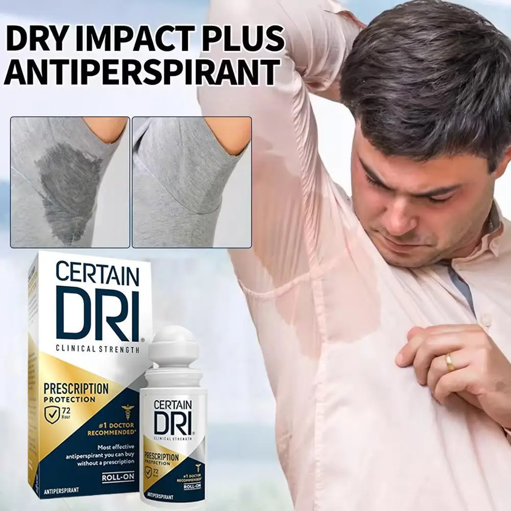 

Roll On Deodorant Men Armpit Sweat Remover Sweatproof Rolling Beads Underarm Body Odor Antiperspirant Long-lasting Fragrance