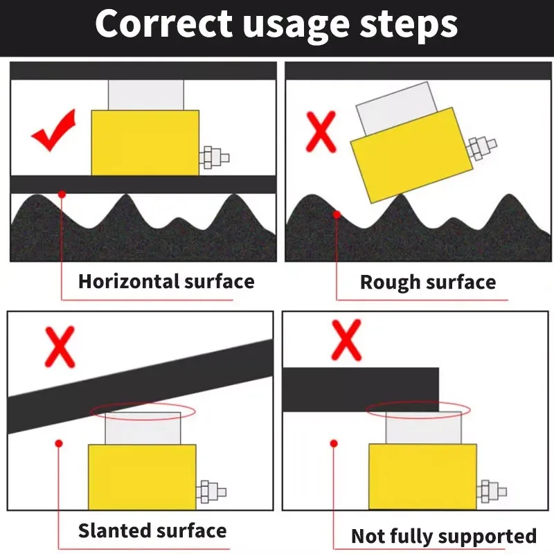 

5T/10T/20T/30T Stroke 7mm 11mm 13mm Ultra-Thin Portable Hydraulic Jack Split Booster Hydrocylinder Manual Vertical Lifting Jack