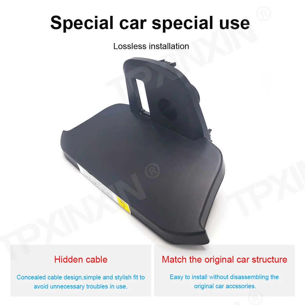 For BMW MINI F55 F56 2017-2019 QI Car Infrared Fast Wireless Charger Wireless Charging Car Phone Holder For Iphone Samsung