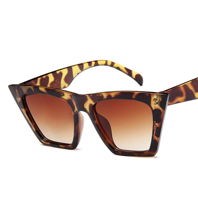 Fashion Square Sunglasses Woman Designer Luxury Man/Woman Cat Eye Sun Glasses Classic Vintage UV400 Outdoor Oculos De Sol image 5
