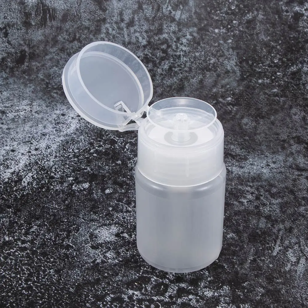 Kleiner Reiniger, Mini-Spender, Flüssigkeit, leerer Behälter, Nagelkunst-Pumpspender, Flasche