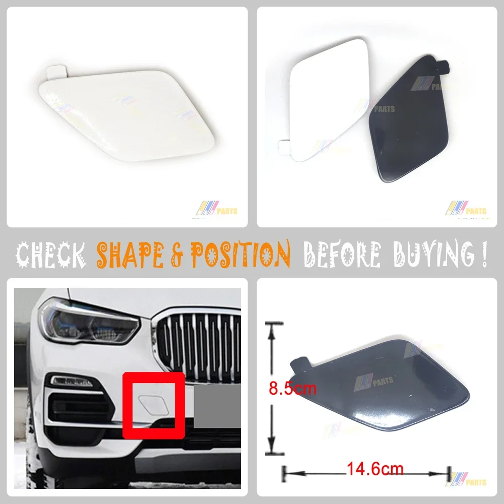 For 19-21 BMW X5 G05 25dX 30dX 30iX 40iX 45eX 50iX FRONT TOW COVER 51119492880