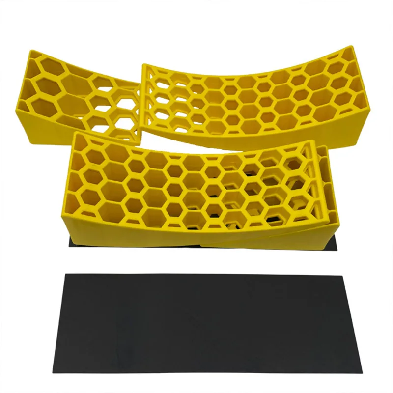 

Car Pads Tire Balance Blocks Tire Thrusters Red Yellow Compression Resistant Rubber RV Pads