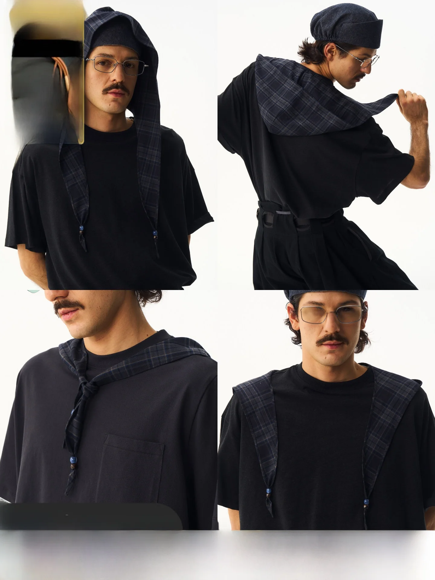 versatile-retro-japanese-style-headscarf-with-hood-ame-kaka-streetwear-necktie-triangular-shape-decorative-fiber-blend-scarf