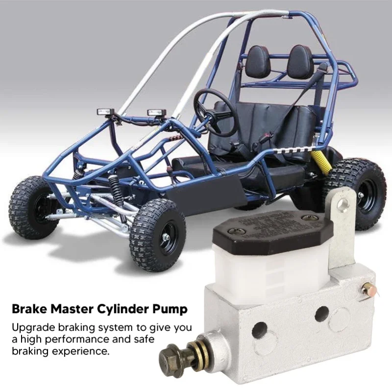 Hauptbremszylinderpumpe Metallkonstruktion Einfache Installation 12.8 für Go Kart ATV UTV