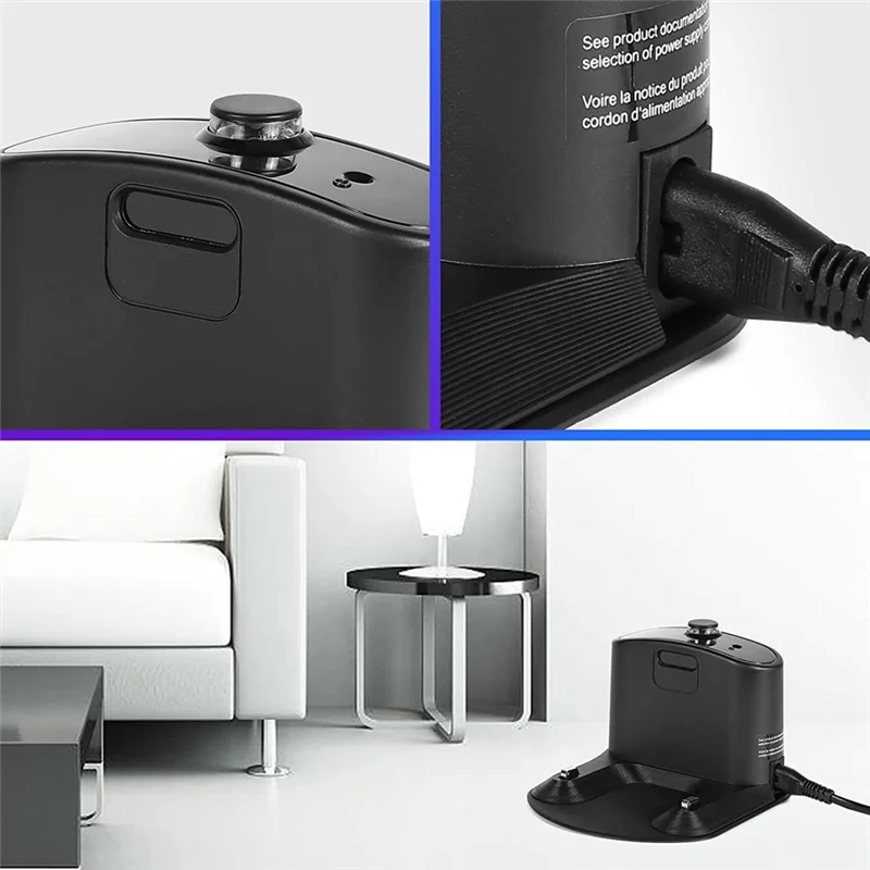 ยอดนิยม Charger Dock Station สําหรับ IRobot Roomba E5 E6 I1 I3 I4 I6 I7 I8 500 600 700 800 900 Series ฐานชาร์จ EU Plug