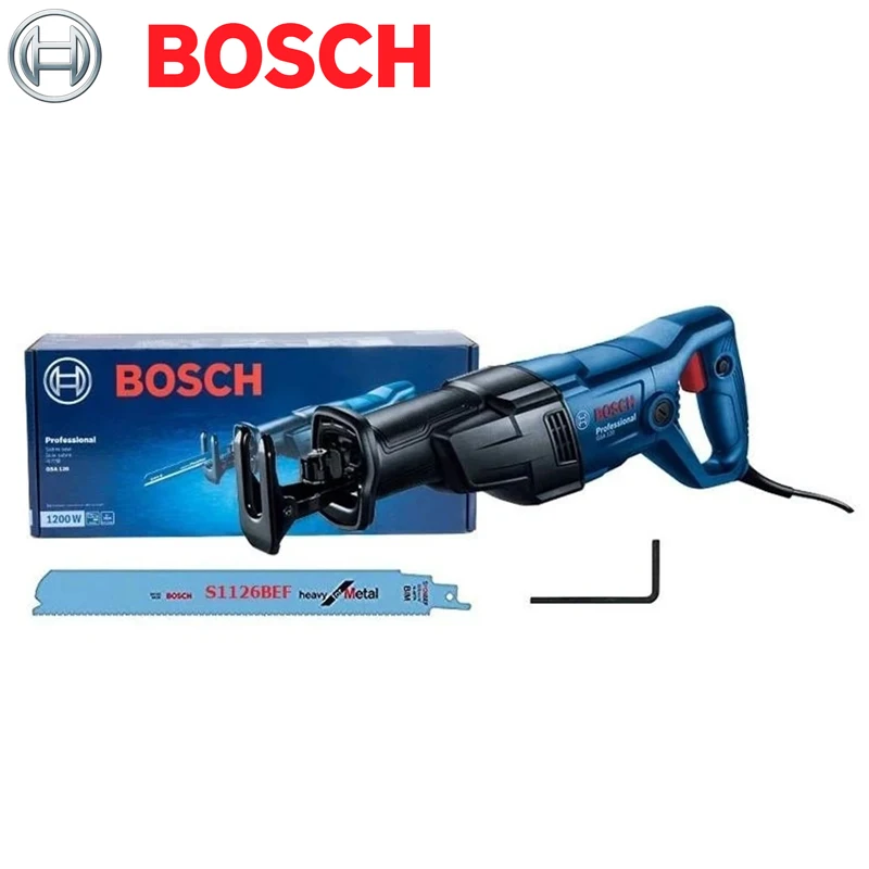 Bosch GSA 120 Reciprocating Saw Low-friction Transmission System 1200W Motor Multifunctional Demolition Saber Saw Wire 220V