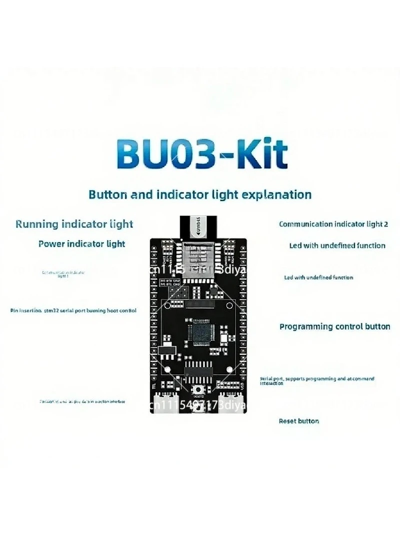 Indoor Bidirectional Ranging and Positioning Module BU03 Development Board 10cm High-Precision TWR Positioning