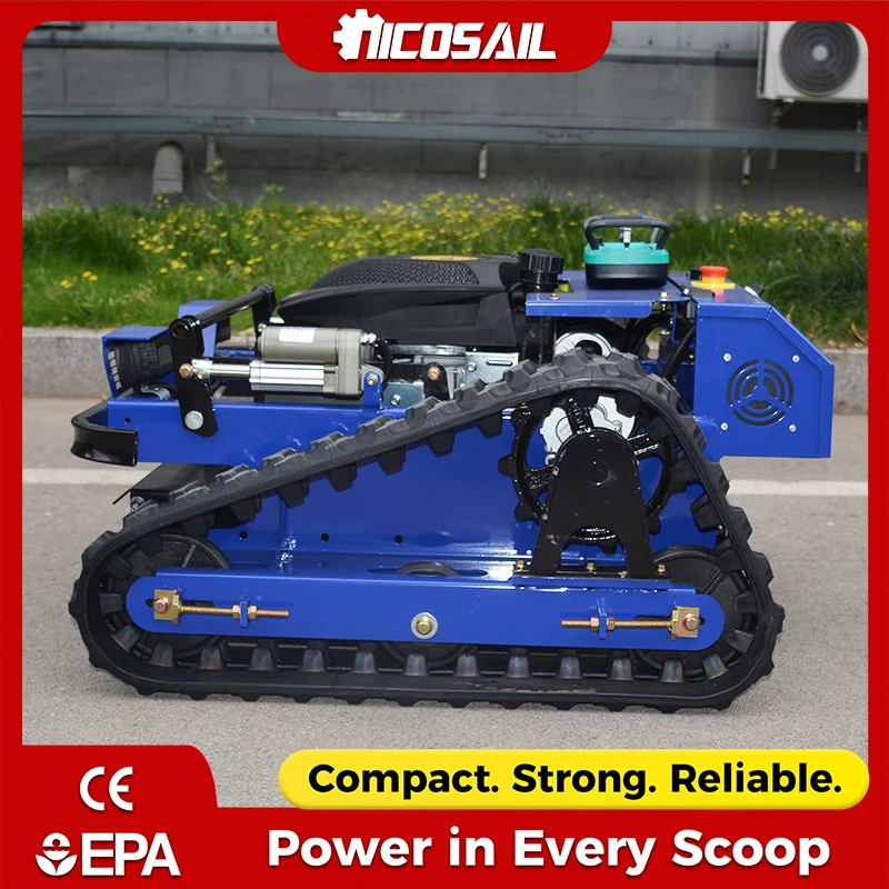 

Custom QL500 Remote Control Lawn Mower, Emergency Stop Button, 24V Battery, CE/EMC, Versatile for EU Home & Commercial Use
