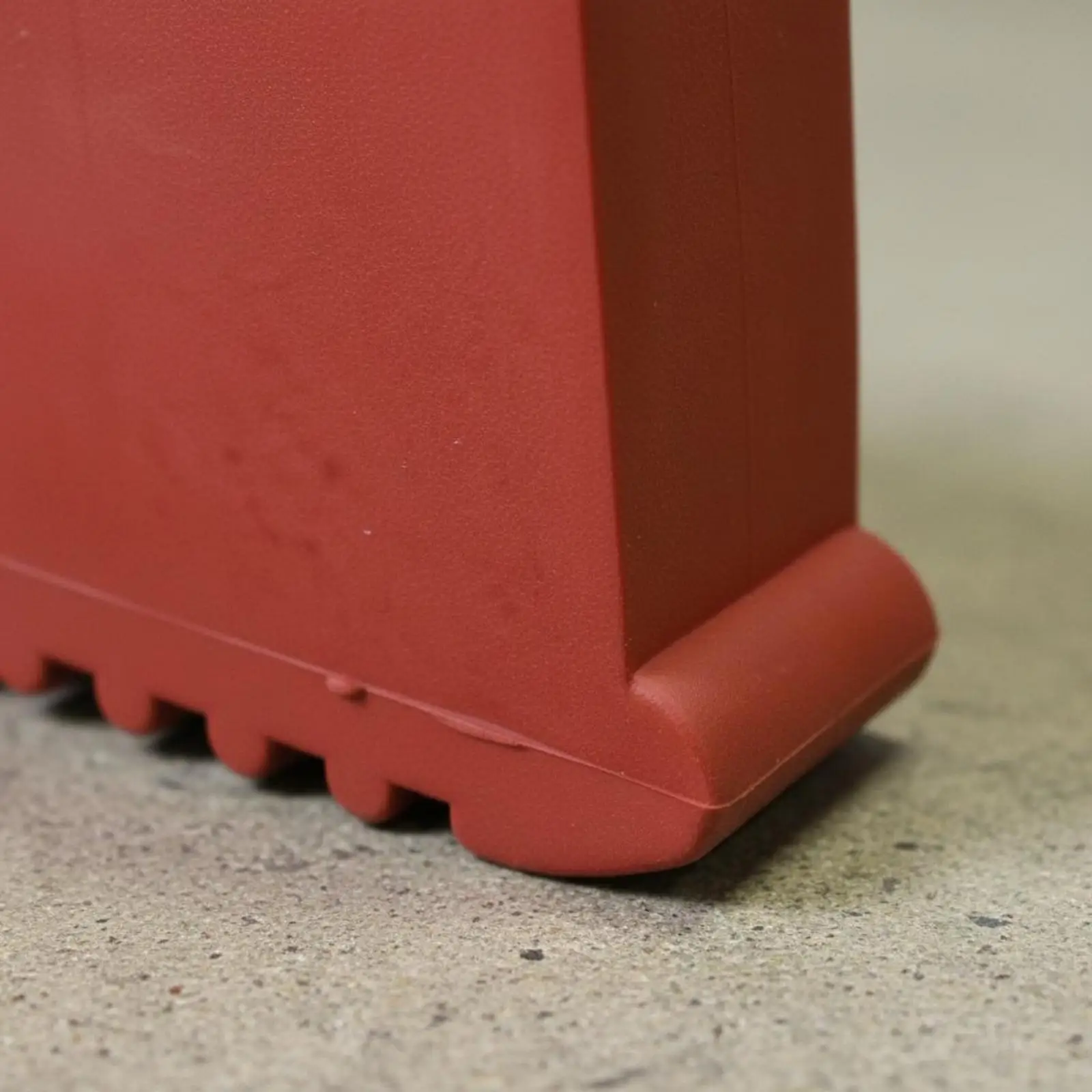 Anti Slip Ladder Foot Sleeve Cover for Folding Ladder Legs Hollow Rectangular Rubber Cap Protector Accessory