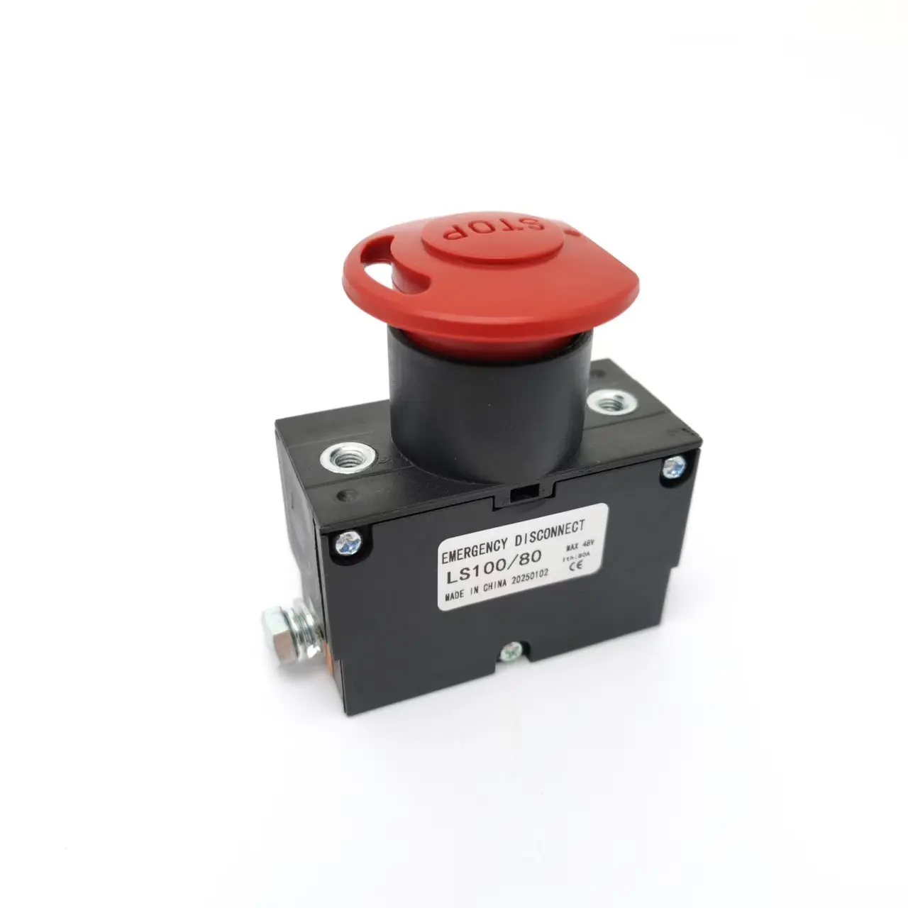 قطع غيار الرافعة الشوكية مفتاح إيقاف الطوارئ OEM 0009733119 7915491661 LS100/80 للرافعة الشوكية Linde