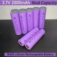 2025 nueva batería recargable de litio Original Daweikala 3,7 v 2000mah 18650