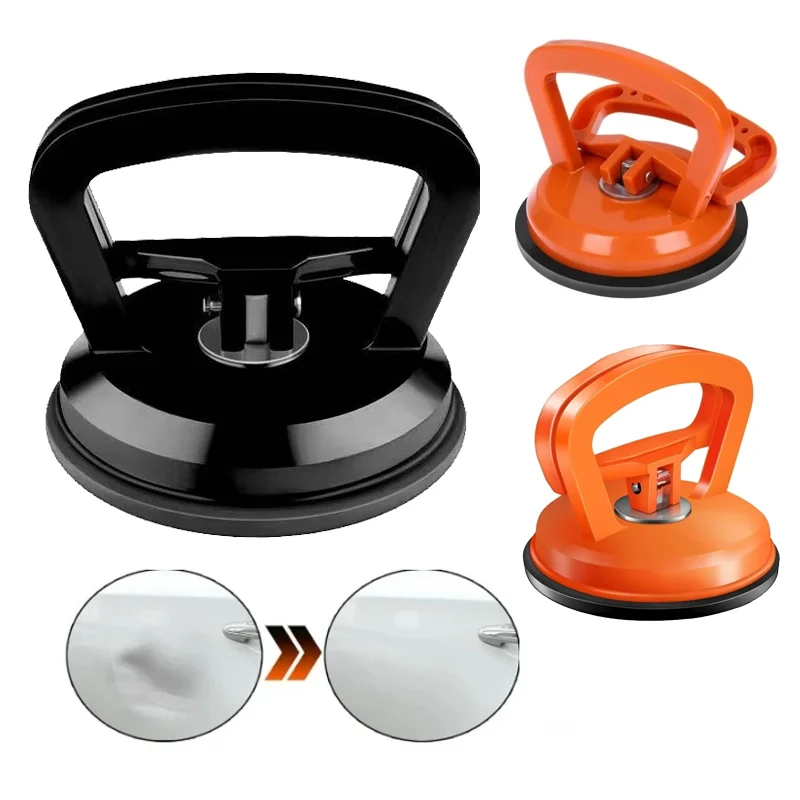 Large Car Dent Fixer Repair Suction Cups Body Repair Puller Car Dent Extractor Orange Suction Cup Repair Tools