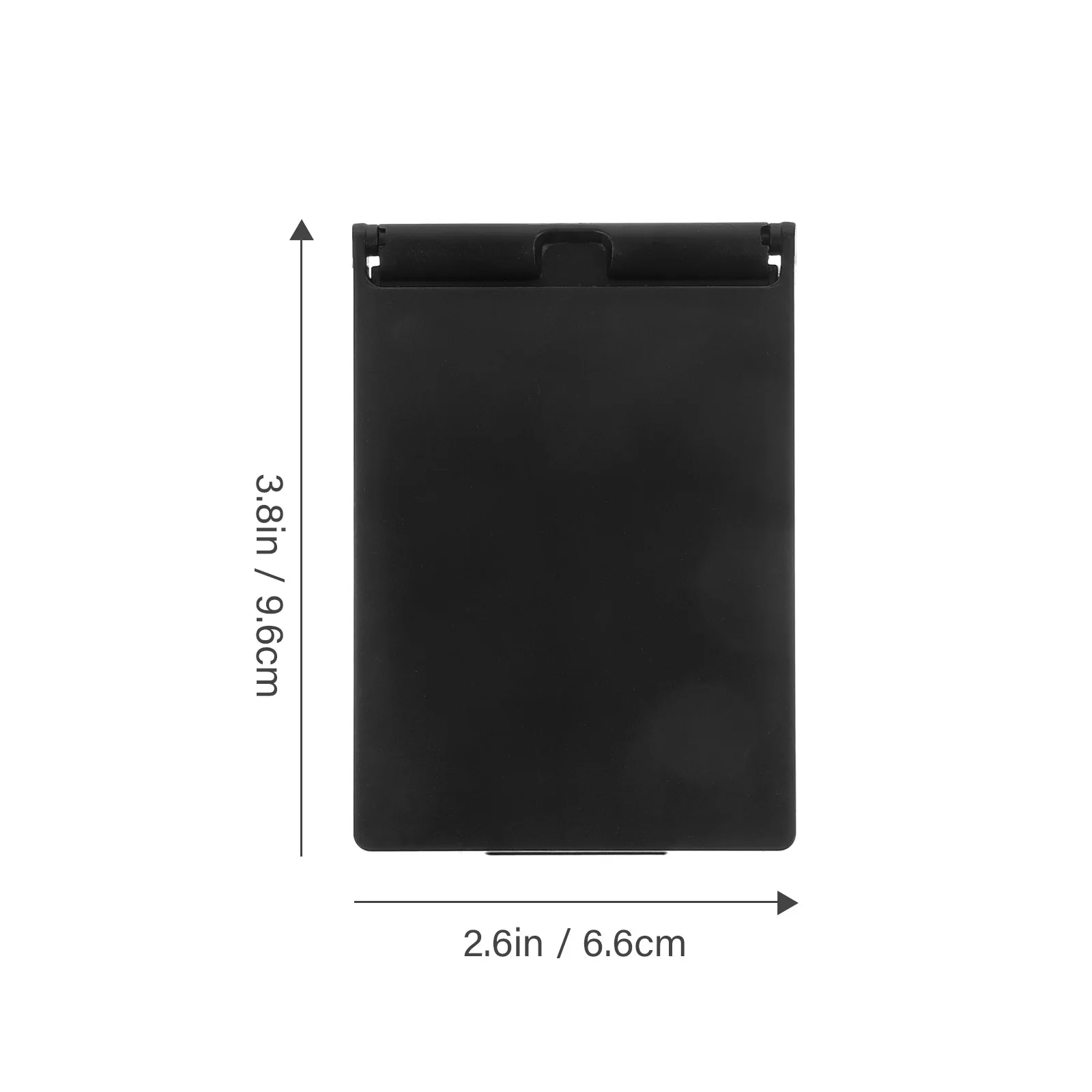 10 szt. Długie, prostokątne, kompaktowe lusterko do makijażu, małe składane przenośne mini lusterko kieszonkowe do torebki, lekkie dla kobiet i dziewcząt.