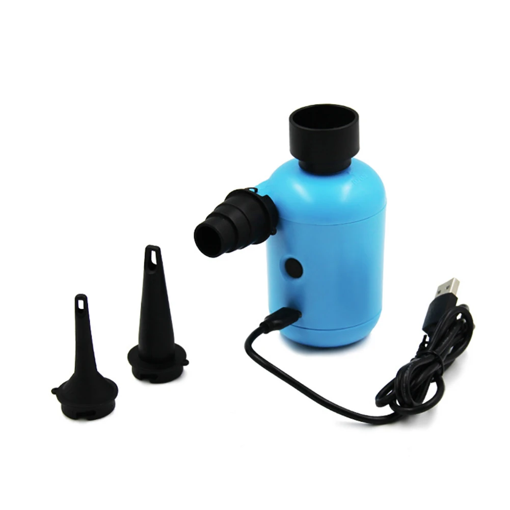 Portable Mini Air Pump Camping DC 5V USB Charging Electric Inflator for Mattress Mat Pillow Swimming Ring Inflatable Boat