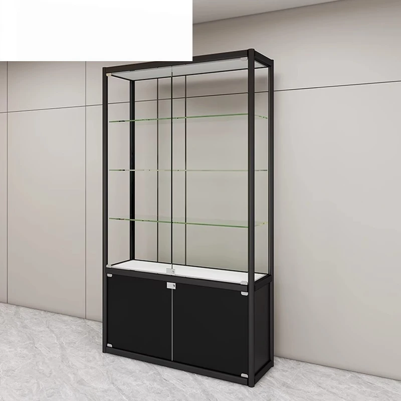 Lemari Pajangan Sederhana Rak Butik Lemari Pajangan Kaca Mainan Gambar Lemari Pajangan Anggur Kosmetik