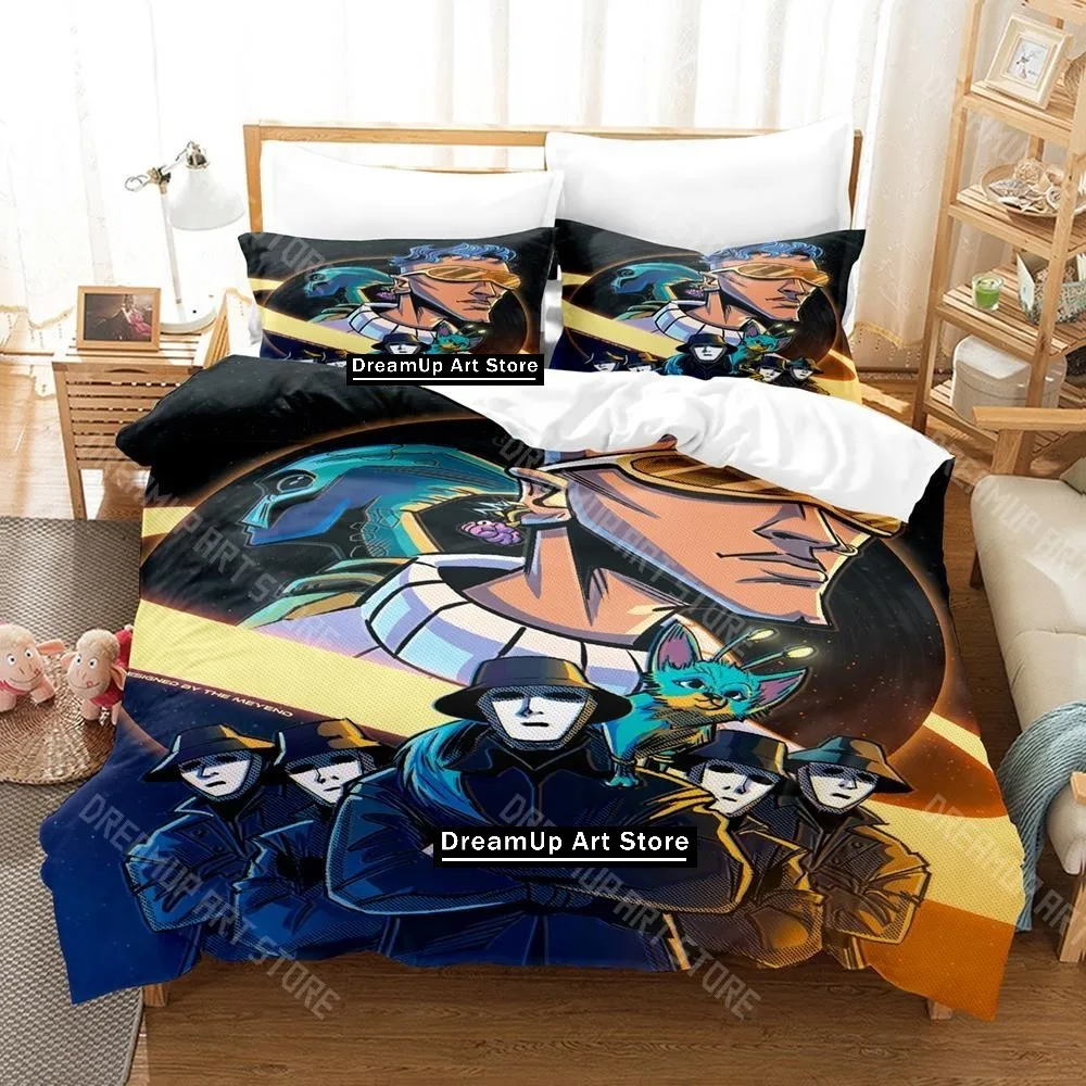 3D Printed Rauw Alejandro Rapper Bedding Set for Boys Girls Duvet Cover Pillowcase Twin Queen King Full Single Double Sizes