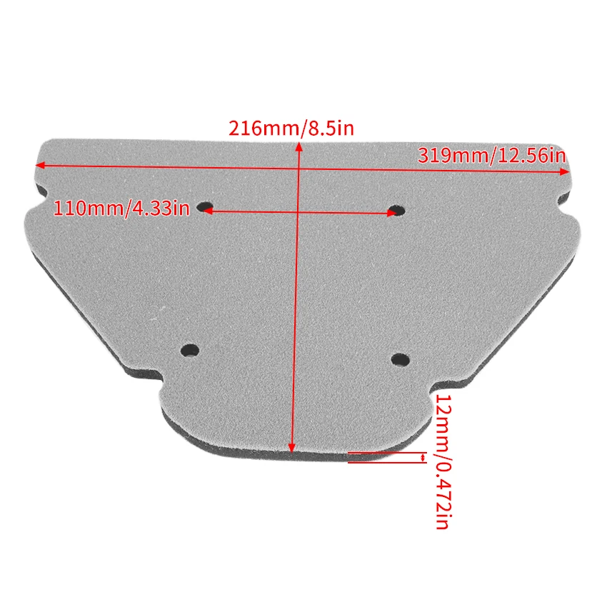 Motorcycle Air Filter for Kawasaki ZX900 Ninja ZX-9R ZX9R 1998-2003 OEM:11013-1270