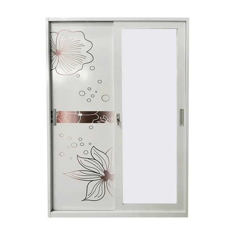 

Modern Bedroom Furniture Almirah Wardrobe Steel Cabinet Wardrobe With Separate Safe Box