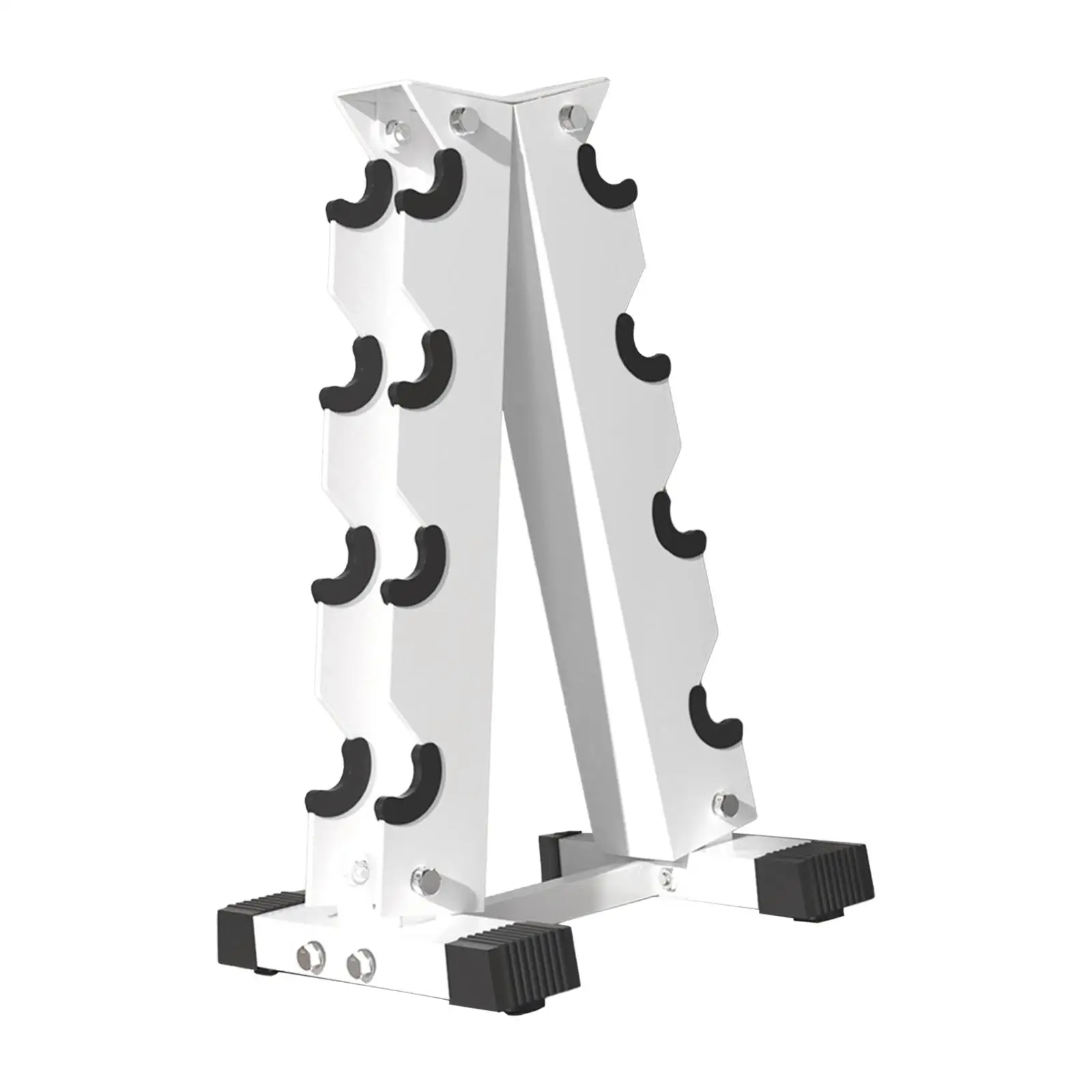 Dumbbell Rack Stable Dumbbell Bracket Tower Stand Durable Compact Dumbbell Storage Stand for Office Household Gym Sports