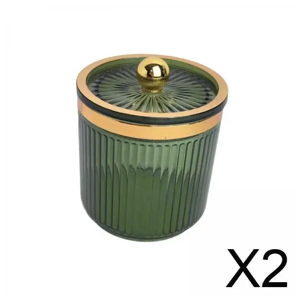 

Компактный органайзер для косметических подушечек, прозрачный пластиковый ящик для хранения с крышкой для ванной комнаты, спальни, туалетного столика для профессионалов макияжа