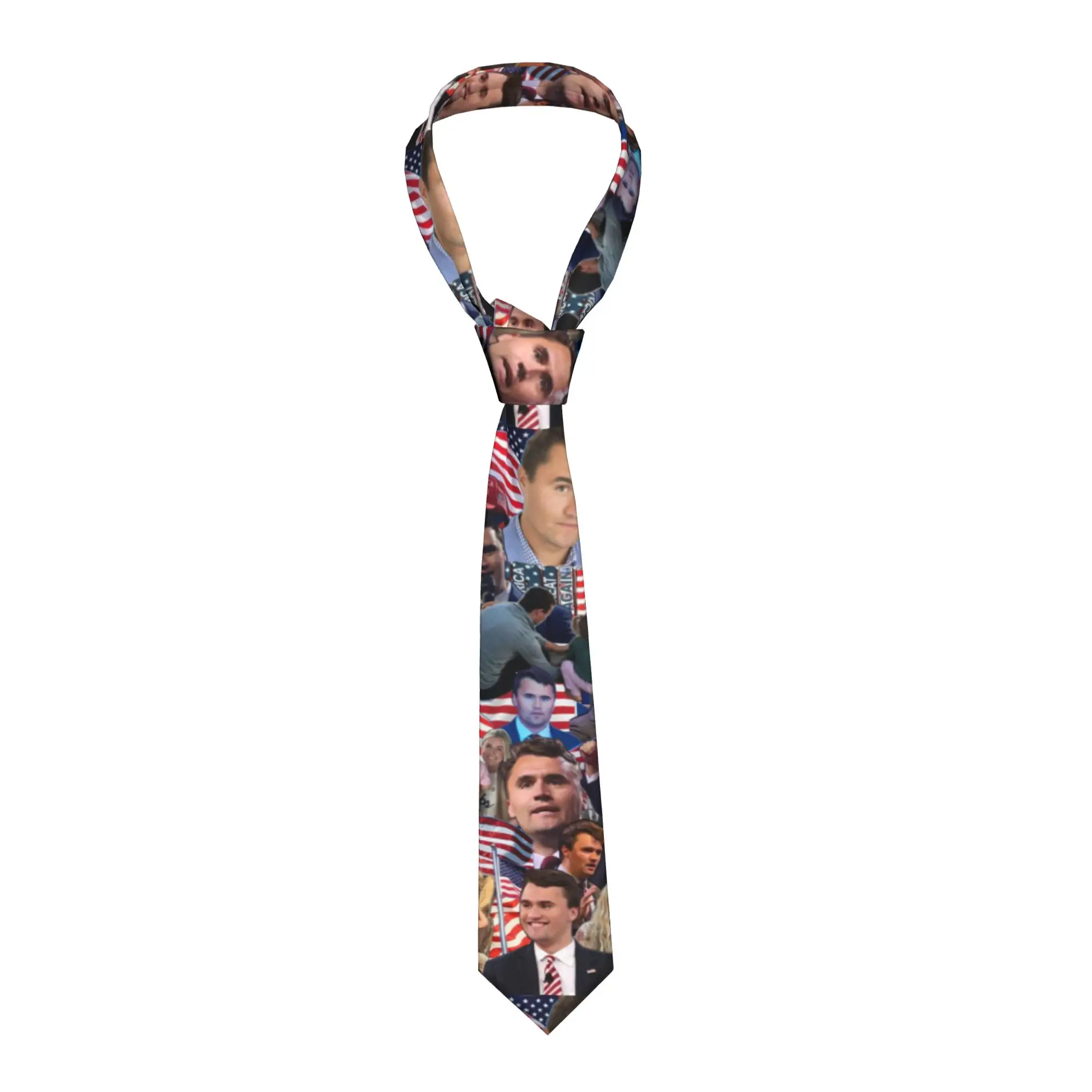 

Галстуки Charlie Kirk унисекс, 8 см, с бирками, для мужчин, повседневные, узкие, для свадьбы, аксессуары