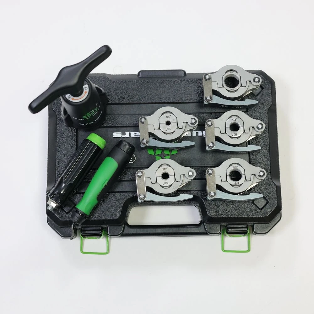 

Compact Pipe Expander Set ST-519FT - Features Positioning Dicing and Comfortable Rounded Handle