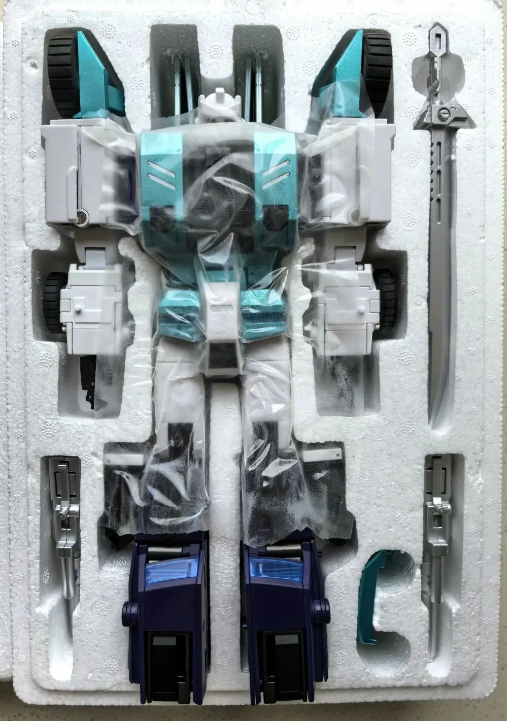 Transformation FansToys FT-28 FT28 Hydra SIXSHOT Alloy Parts  Action Figure Toys with Box