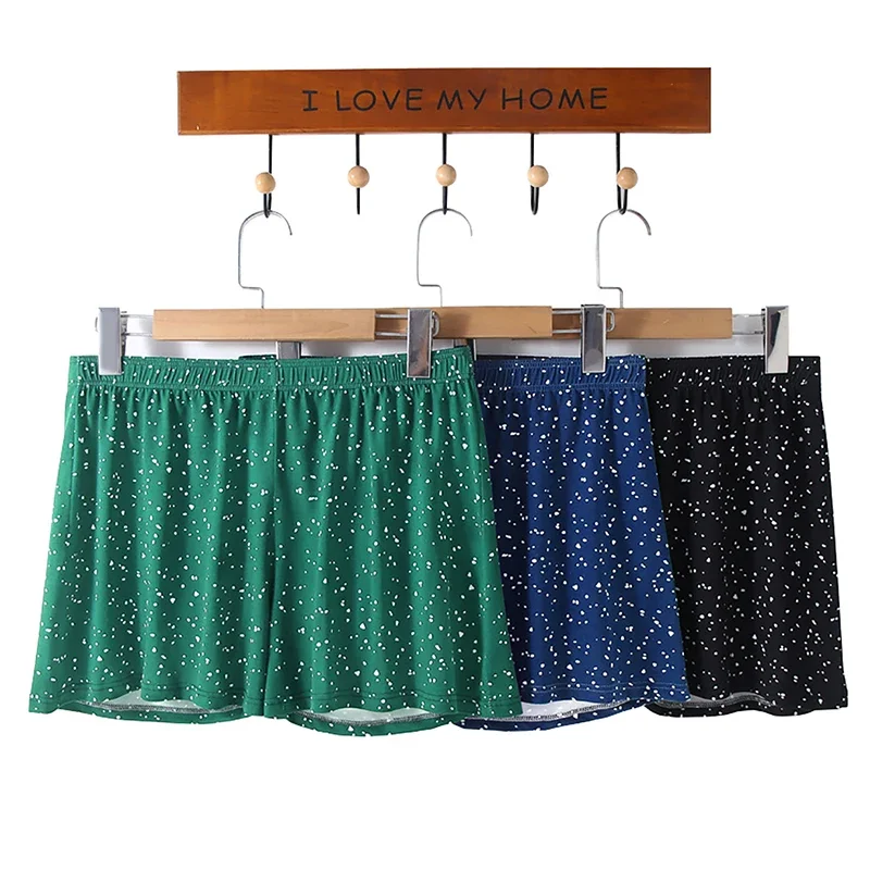 4PCS New Style Men Panties Men's Polka Dot Aro Pants with Flat Corners Soft Skin Friendly Fat Pants Breathable Men Underwear
