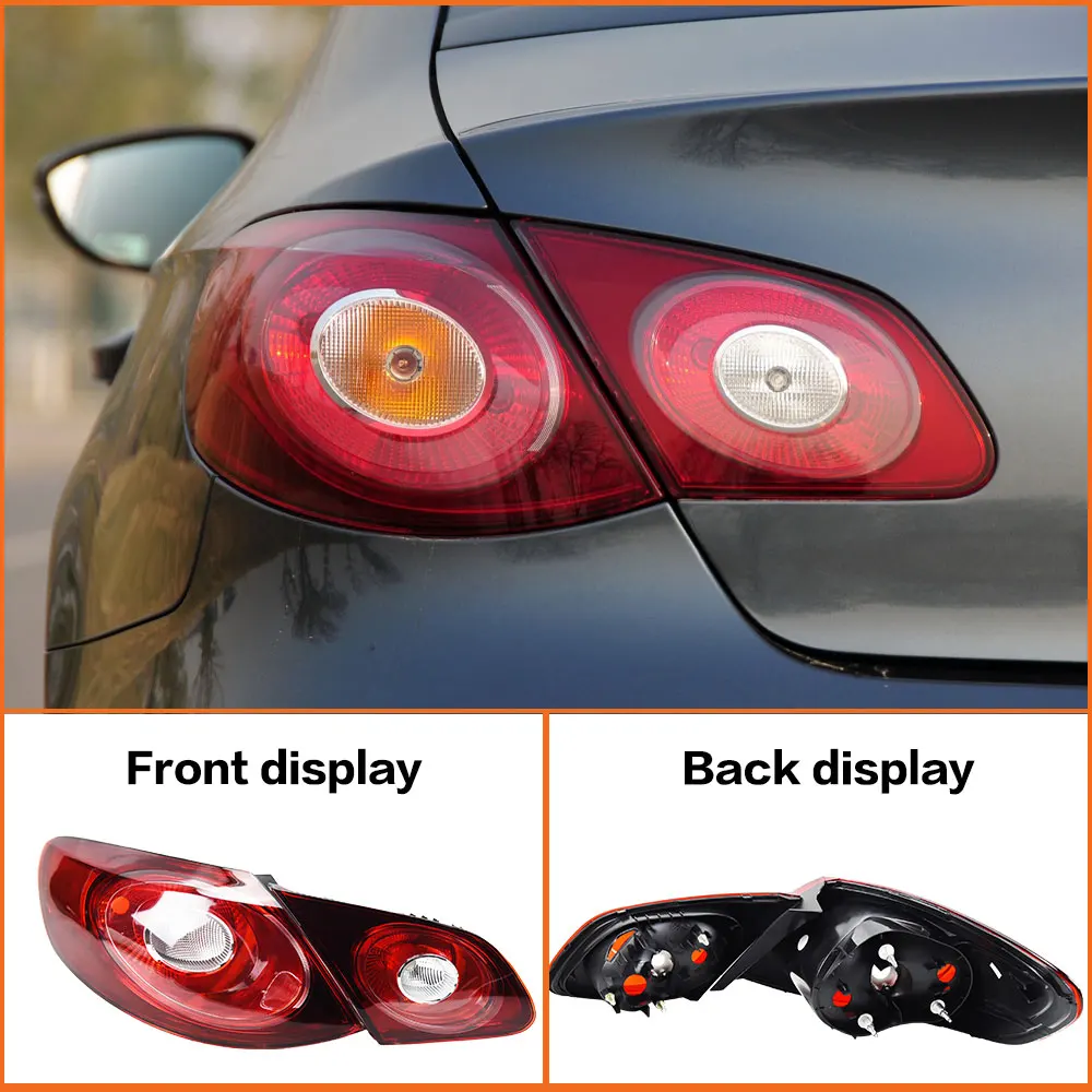 Car Styling Taillights for VW New CC 2010-2012 LED Tail Lamp Daytime Running Light Day Light Turn Signal Work Light Accessories