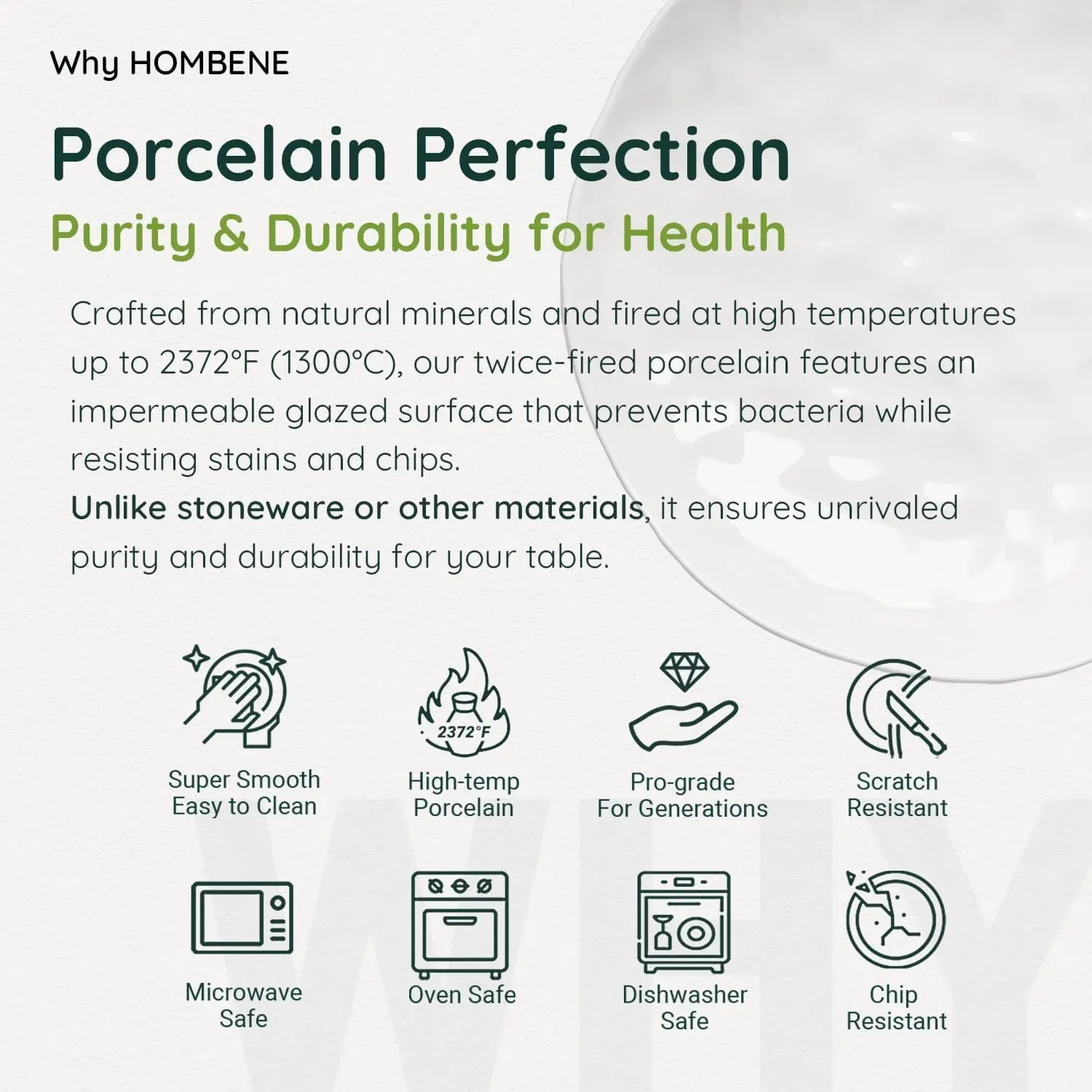 أطقم أطباق وأوعية، طقم أواني طعام 12 قطعة أواني طعام بورسلين لخدمة 4 أشخاص، لسلطة الحلوى والمعكرونة، أطباق بيضاء