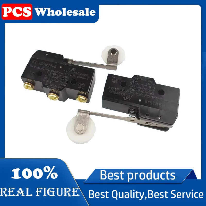 

Микропереключатель для машины для чая с молоком, 3 фута, большое колесо, общий KZ-15GW25B, аксессуары для небольших запечатывающих машин, 15 А