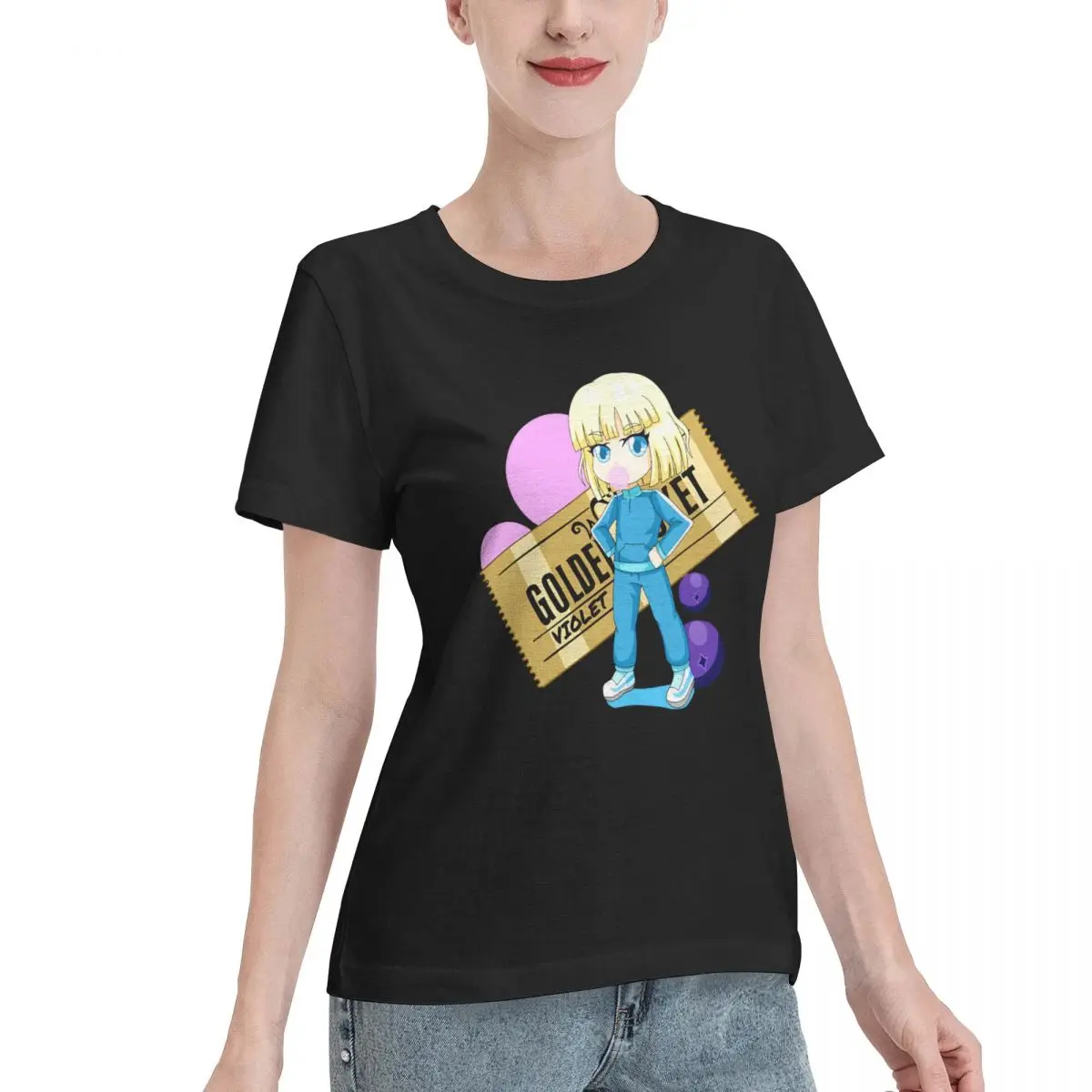 Ootd Favorite Violet (Charlie And The Chocolate Factory) Women's T-shirt Sweet Minimalist Tshirt