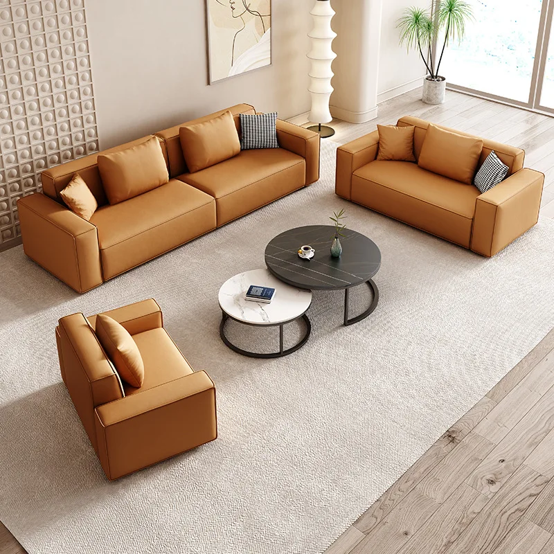 

Офисный диван, кожаный, для делового отдыха, VIP-прием, конференц-зал, диван, журнальный столик, комбинированный набор