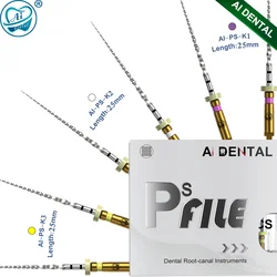 Rotary Path File Endo Heated Activated PT Tip Taper 2% Shaping Square Durable Nickel Titanium Drills For Root Canal Treatment
