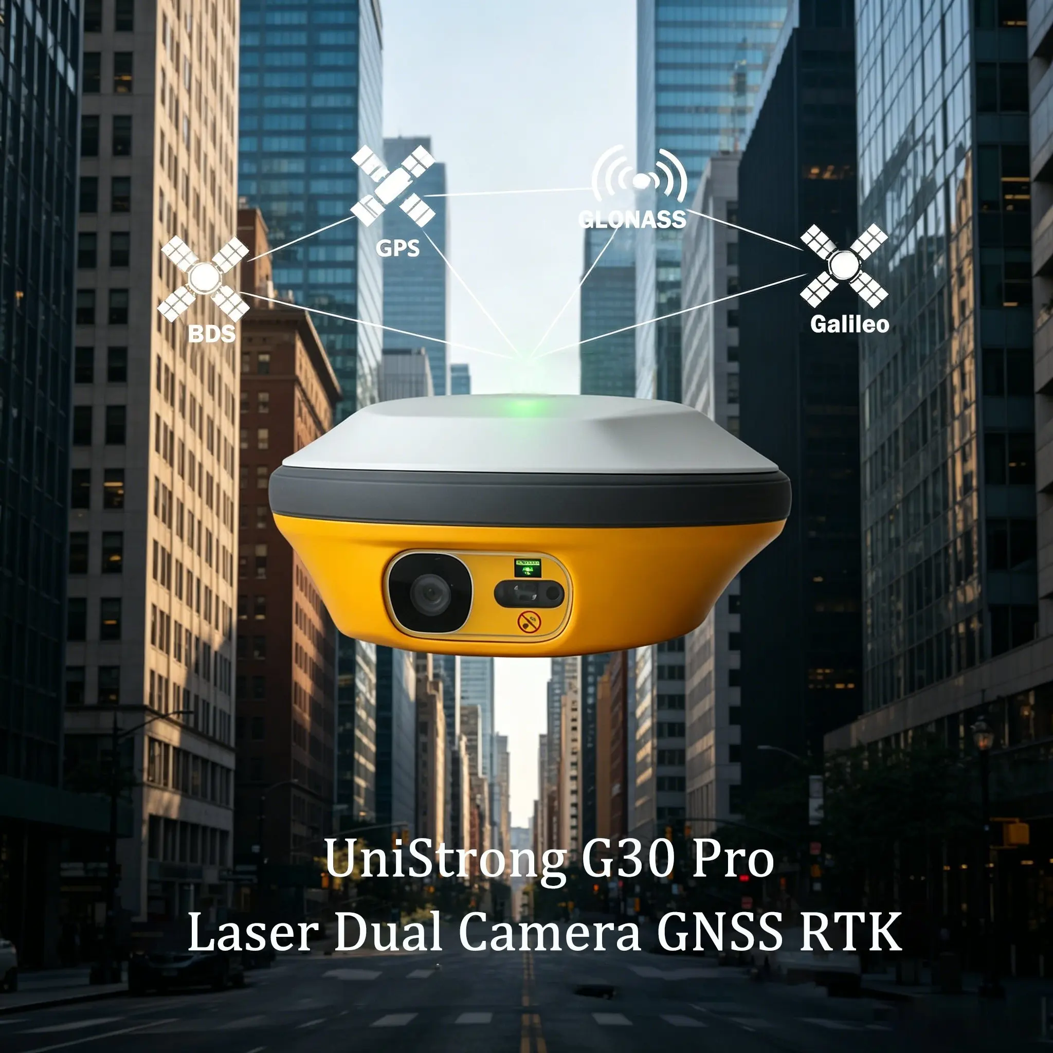 Unistrong G30 Pro International Version Gps Gnss Receiver Dual Cameras Laer Gnss Rtk with Upgradable Surpad Software
