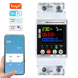 Smart WiFi Automatic Reclosuring Protector Intelligent Circuit Breaker Single Phase Reclosing Switch Voltage Protective Device