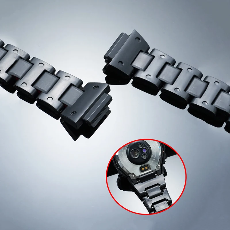 DW-H5600 Watchband 18mm bracelet For Casio DW-H5600MB Modified lightweight composite plastic steel strap Men's watch accessories