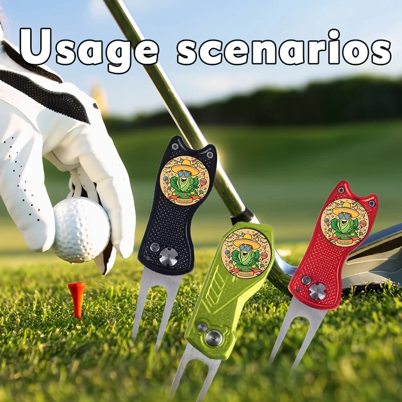 Golf Cap Clip, Golf Cap Clip Anime, verrücktes Gemüse, Golfplatz Zubehör, auf den Hut Clip zielen, direkt senden