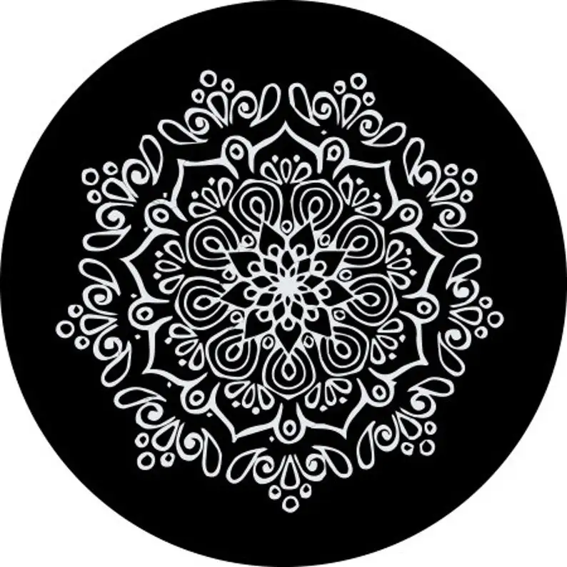 

Mandala Car Accessories, Custom Spare Tire COVER CARs Your Own Personalized Design