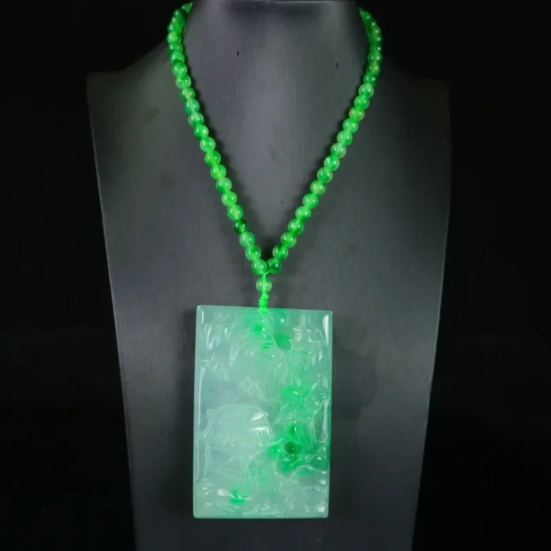 

Unisex Landscape Brand, Fashionable Natural Quartzite Jade Pendant