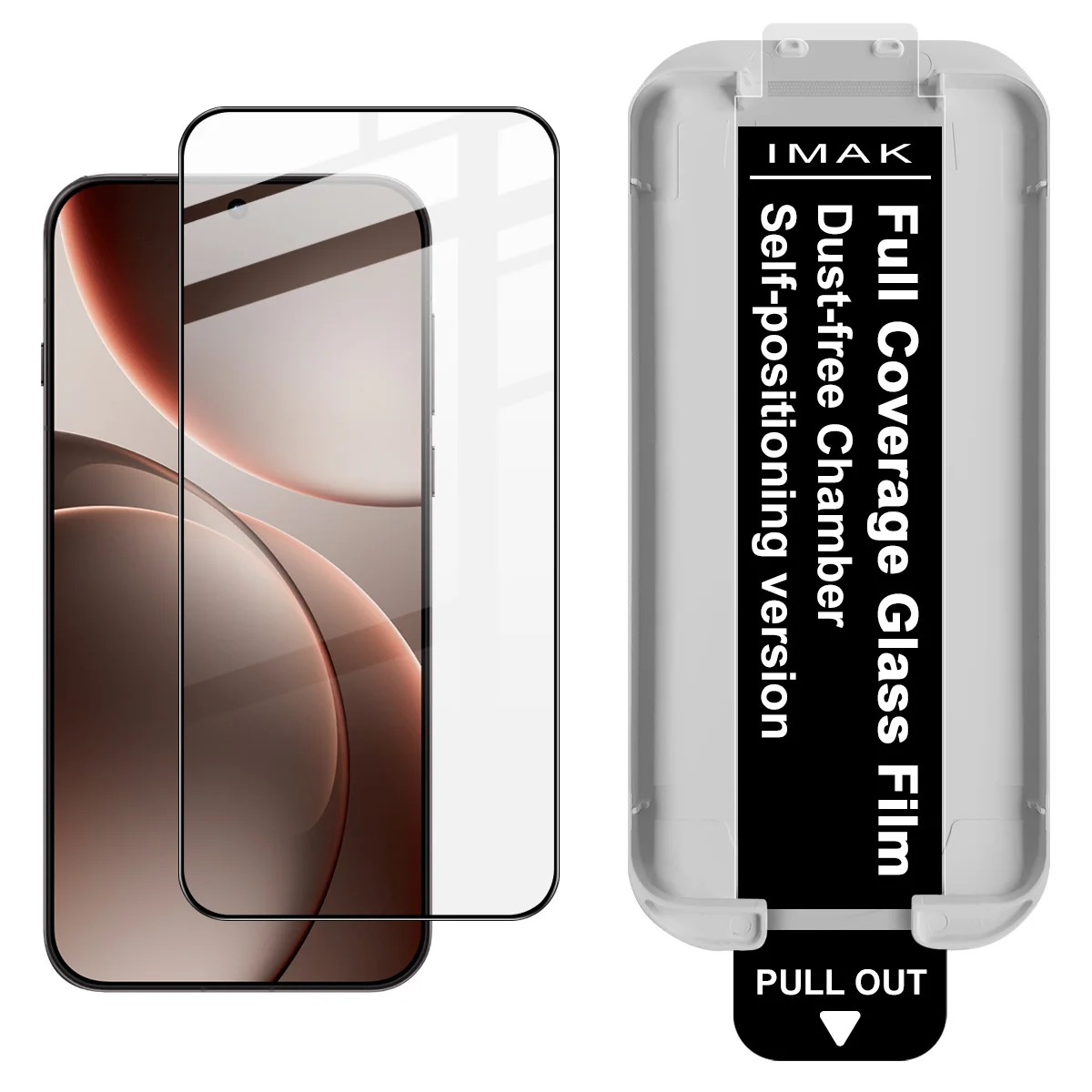 

IMAK Pro+ Tempered Glass for OPPO Find X9 Pro X8S+ X8 Ultra 5G Dust-free Chamber Locator Film